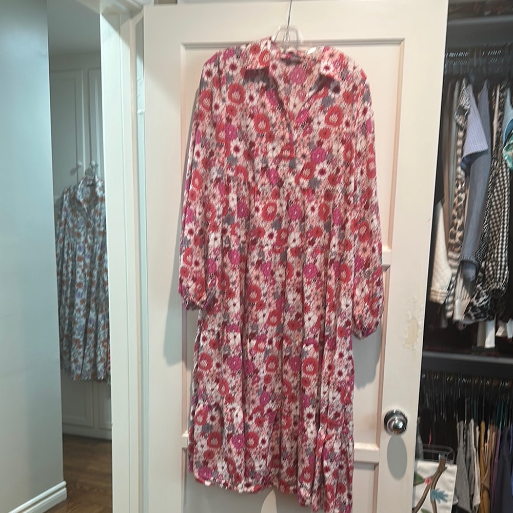 Floral Pink Dress
